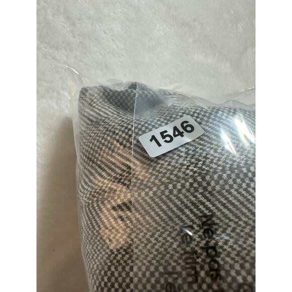 MM Lafleur Sheath Dress Wool Blend Grey EUC Career Wear Chevron Size 6 - Picture 7 of 7